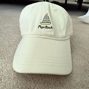 Montauk Frasier Sterling Cream Cotton Hat